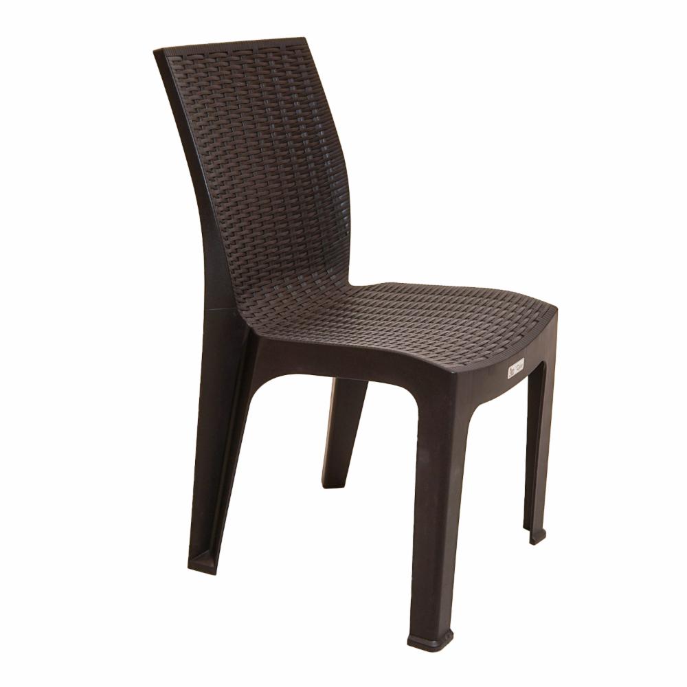 Silla Corsa Ratán Sin Brazos CASA PICA Plástica - Imagen 2