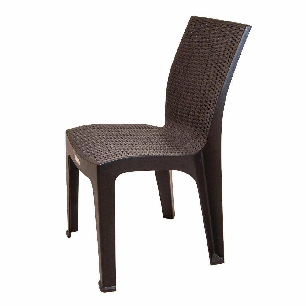 Silla Corsa Ratán Sin Brazos CASA PICA Plástica - Imagen 3