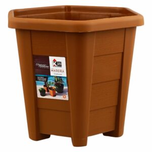 Macetero De Madeira Grande Café Cedro MADEIRA Unidad