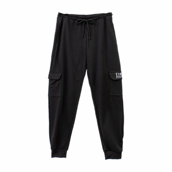Jogger Confort Color Gris Y Negro BLUE - Imagen 3