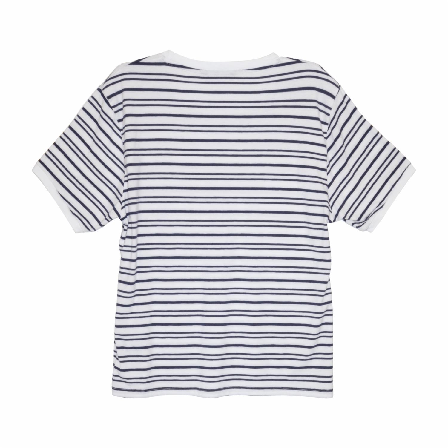 Camiseta Casual Manga Corta Diseño Forever Navy Blanca BLUE - Imagen 2