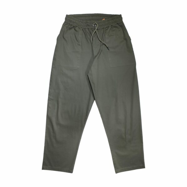 Pantalón Casual Cintura Elástica Con Bolsillo BLUE