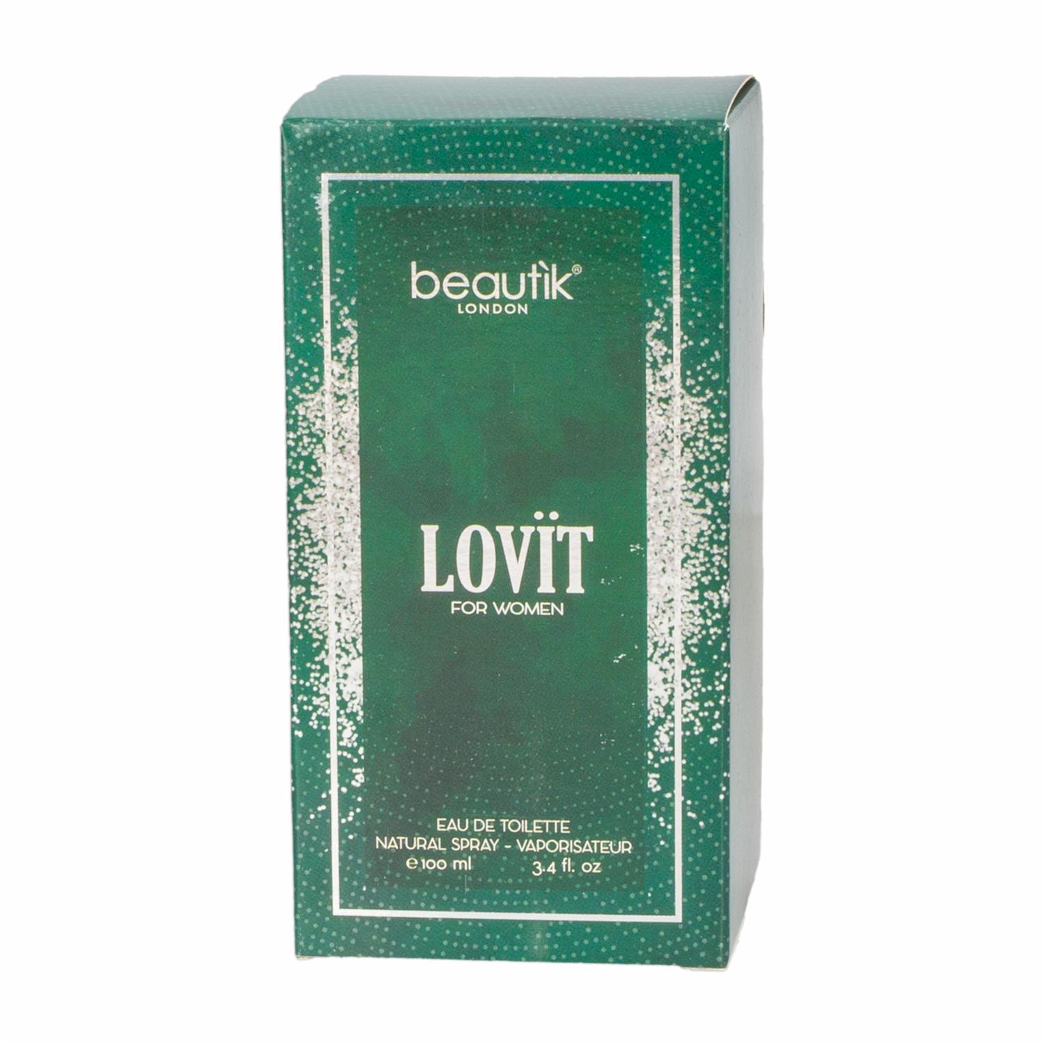 Fragancia Para Dama Lovit BEAUTÌK LONDON EDT 100 Ml - Imagen 3