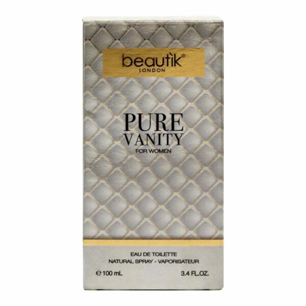 Fragancia Para Dama Pure Vanity BEAUTIK REPUBLIK EDT 100 Ml - Imagen 3