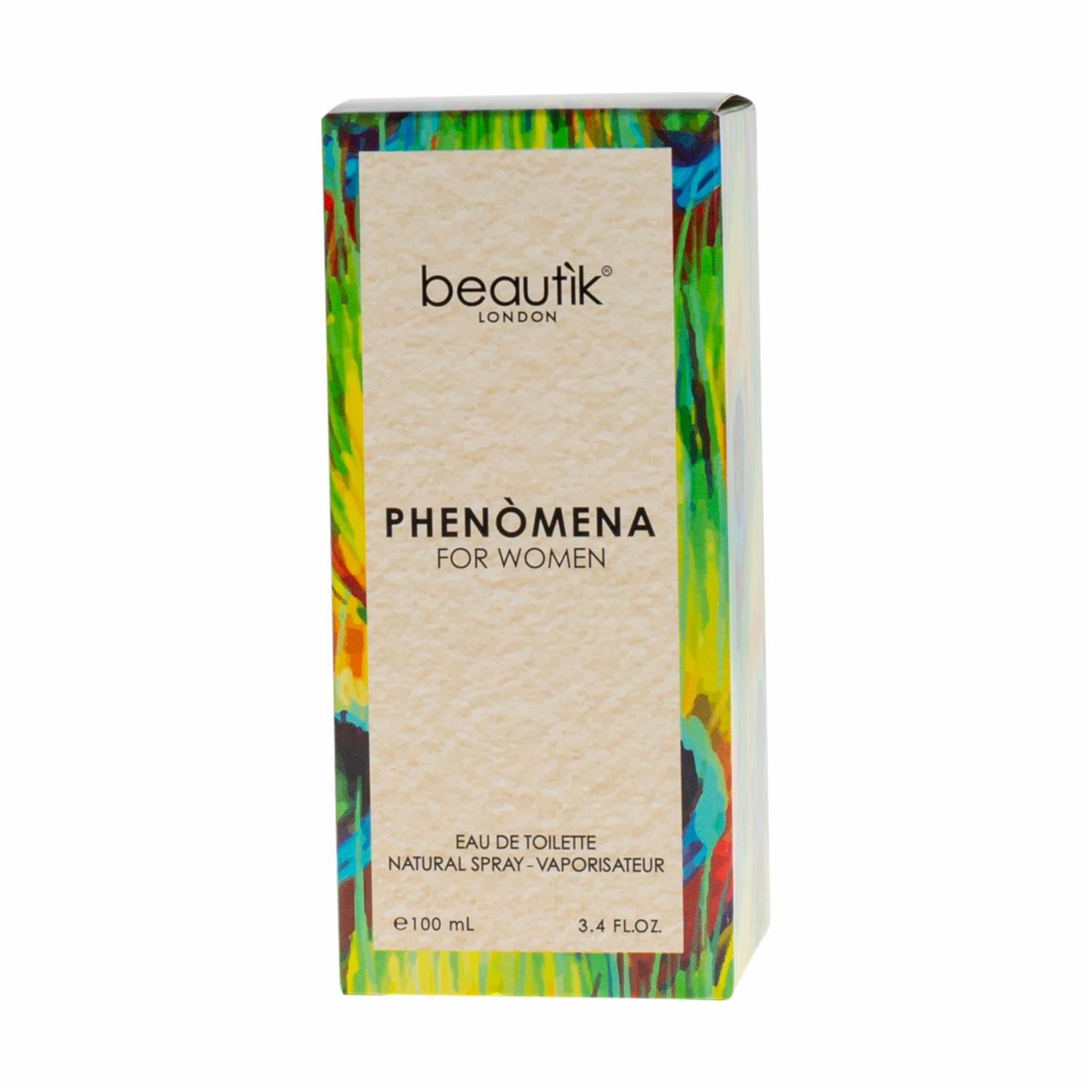 Fragancia Para Dama Phenomena BEAUTÌK LONDON EDT 100 Ml - Imagen 3