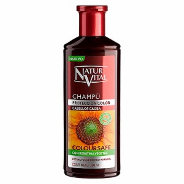 Shampoo De Caoba Protección Del Color NATUR VITAL 300 Ml