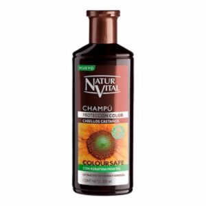 Shampoo Castaños Protección De Color NATUR VITAL 300 Ml