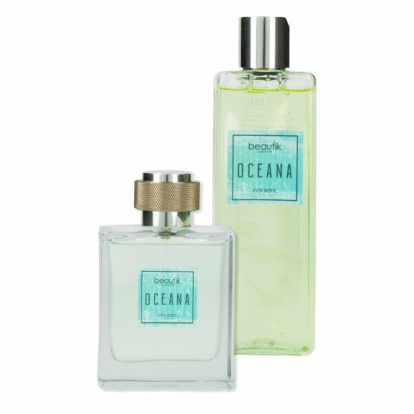 Fragancia Para Caballero Oceana Perfume Y Body Lotion. BEAUTÌK LONDON Set - Imagen 2