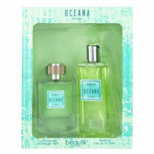 Fragancia Para Caballero Oceana Perfume Y Body Lotion. BEAUTÌK LONDON Set