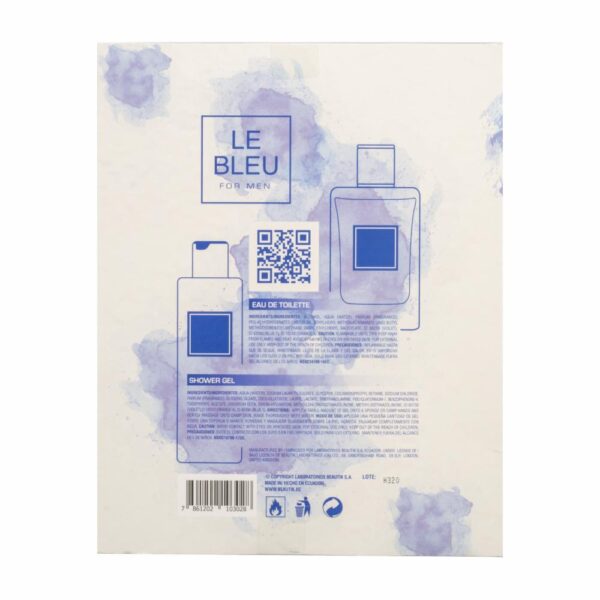 Fragancia Para Caballero Le Bleu Perfume Y Body Lotion BEAUTIK REPUBLIK Set - Imagen 2