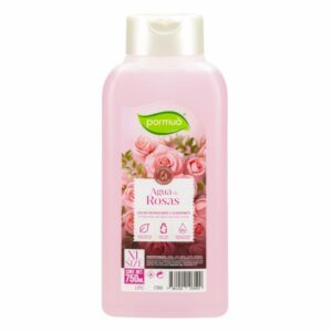 Loción Refrescante De Agua De Rosas PORMUA 750 Ml