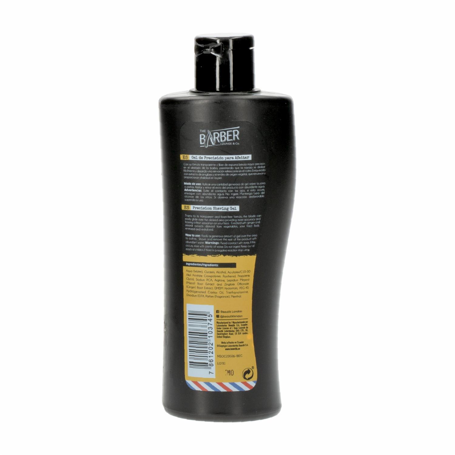 Gel Para Afeitar De Precisión Para Afeitar THE BARBER 200 Ml - Imagen 2