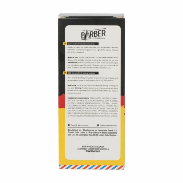 Loción Post Afeitado Hidratante THE BARBER 125 Ml - Imagen 5