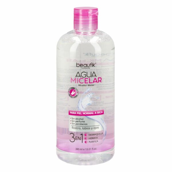 Agua Micelar Piel Normal BEAUTÌK LONDON 385 Ml - Imagen 2