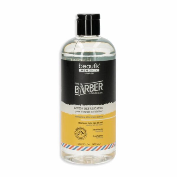 Loción Post Afeitado Refrescante Y Tonificante BEAUTIK MEN ONLY 400 Ml