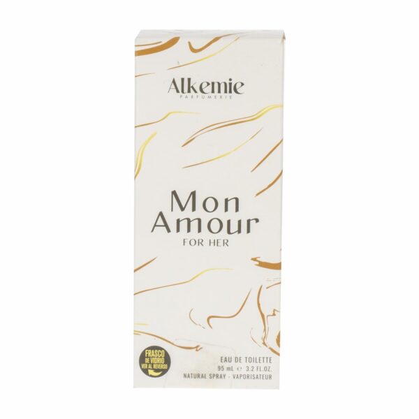 Fragancia Para Dama Mon Amour BEAUTIK EDT 95 Ml - Imagen 3