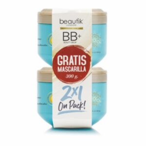 Mascarilla Capilar Con Olio Di Argán BEAUTIK 2 X 300 Ml