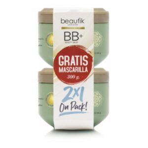 Mascarilla Capilar Con Olio De Macadamia BEAUTIK 2 X 300 Ml