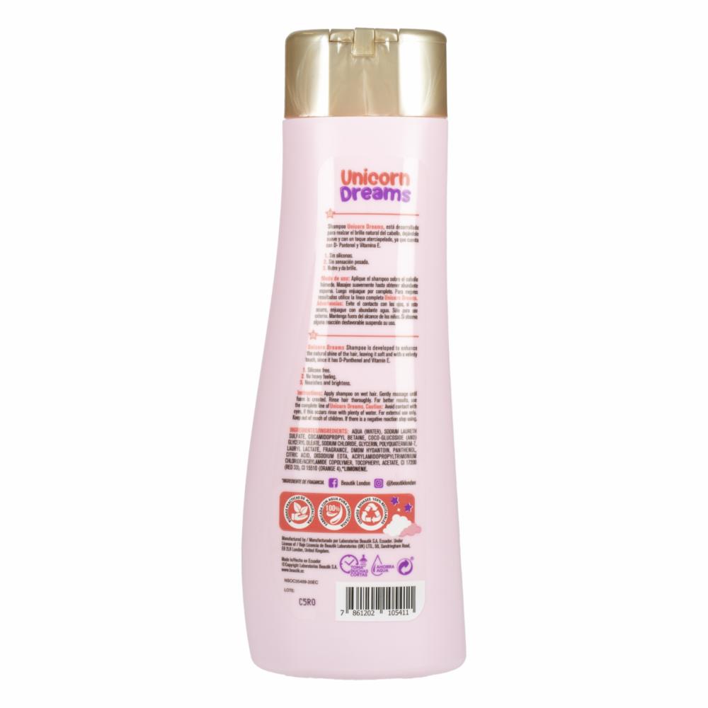 Shampoo Unicorn Dreams BEAUTÌK LONDON 400 Ml - Imagen 2