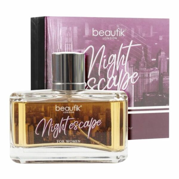 Fragancia Para Dama Night Scape BEAUTIK LONDON EDT 100 Ml