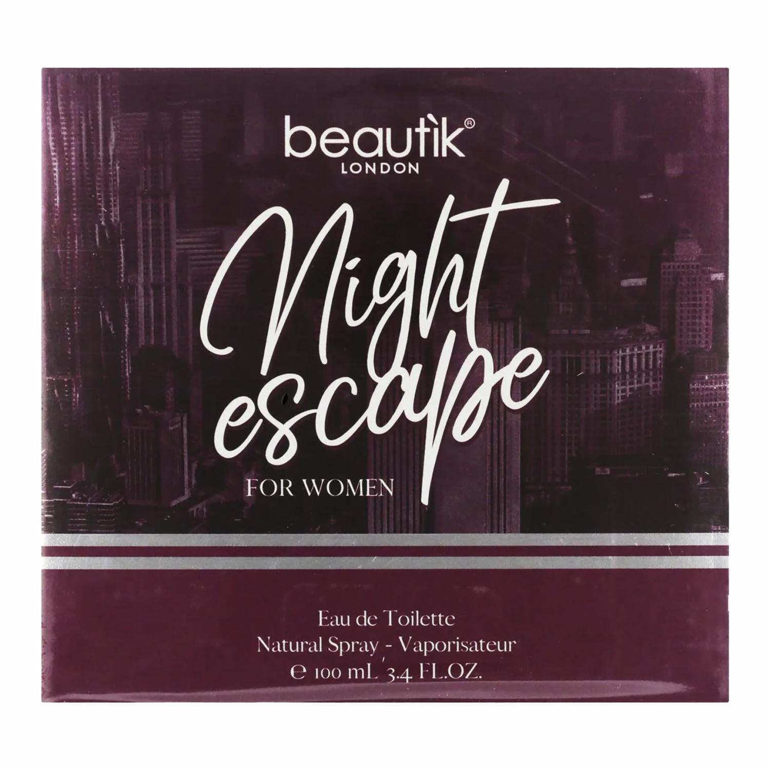 Fragancia Para Dama Night Scape BEAUTÌK LONDON EDT 100 Ml - Imagen 3