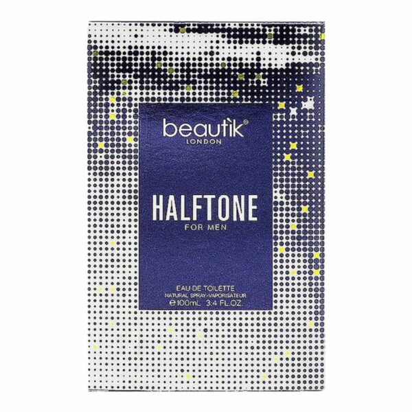 Fragancia Para Caballero Halftone BEAUTIK LONDON EDT 100 Ml - Imagen 3