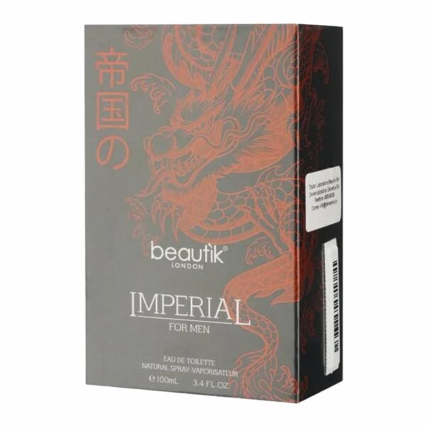 Fragancia Para Caballero Imperial BEAUTIK LONDON EDT 100 Ml - Imagen 3