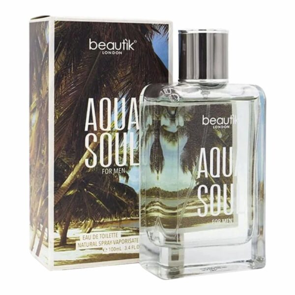 Fragancia Para Caballero Aqua Soul BEAUTIK LONDON EDT 100 Ml