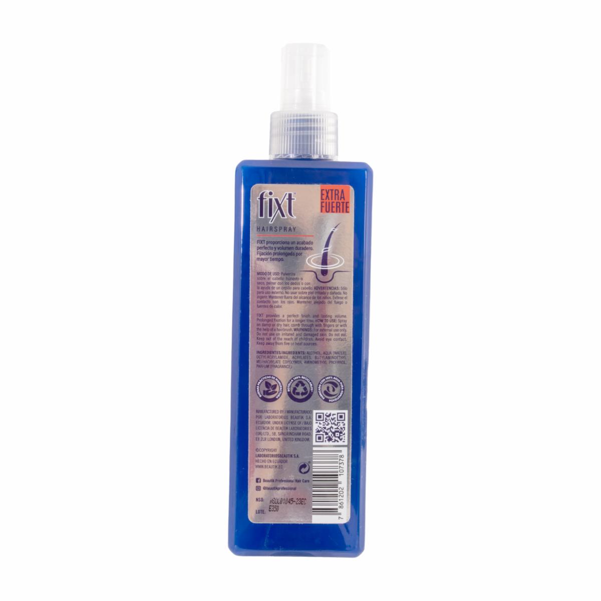 Fijador De Cabello Extra Fuerte FIXT 200 Ml