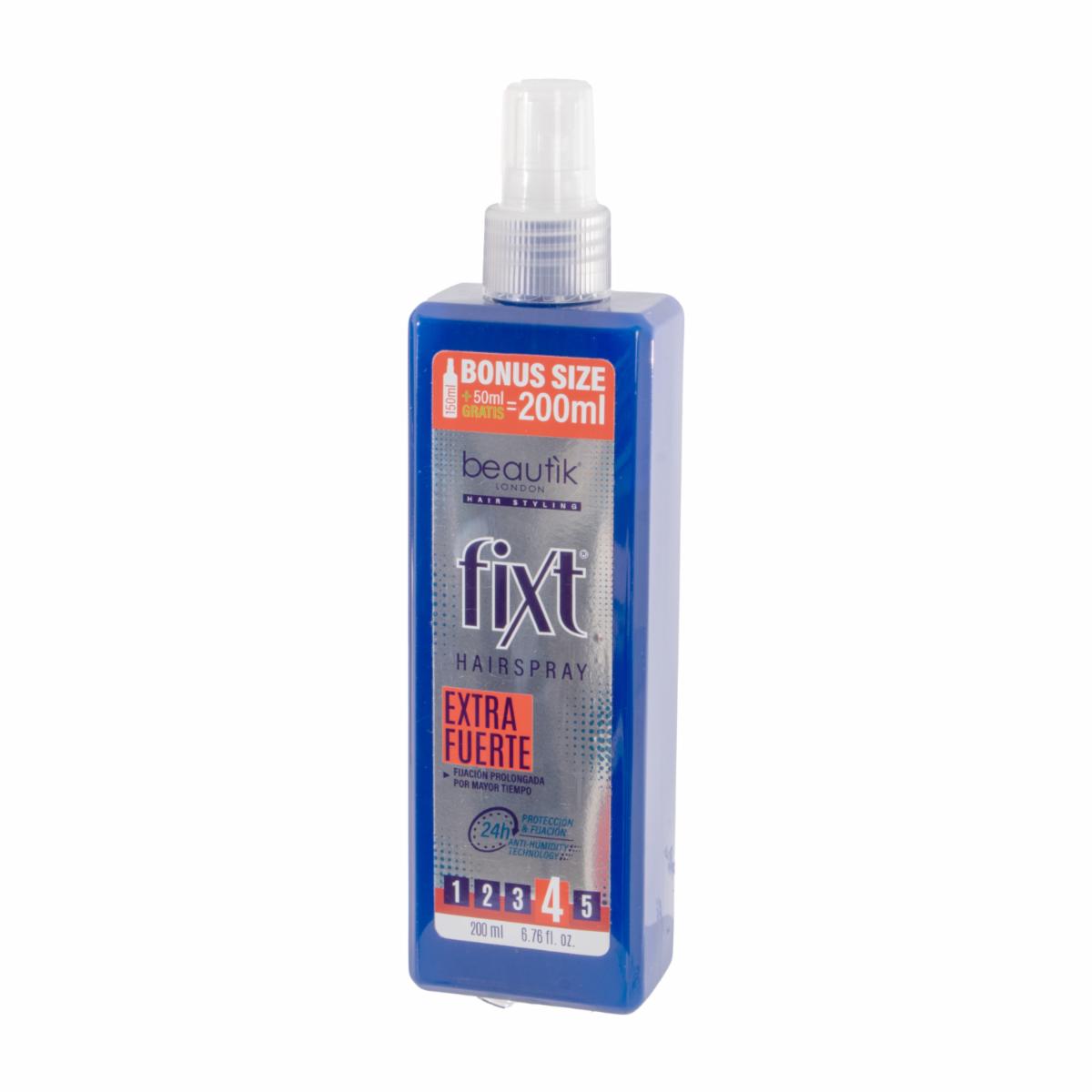 Fijador De Cabello Extra Fuerte FIXT 200 Ml