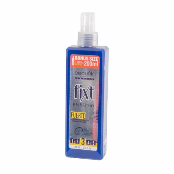 Spray Fijador De Cabello Fuerte FIXT 200 Ml - Imagen 4