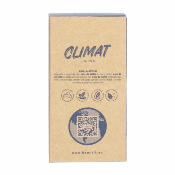 Fragancia Para Caballero Climat  Men 1 BEAUTÌK LONDON Edt 100 Ml - Imagen 4