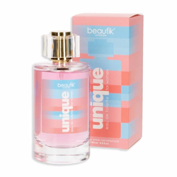 Fragancia Para Dama Unique  Women. BEAUTIK Edt 95 Ml