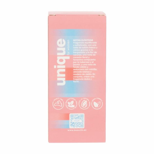 Fragancia Para Dama Unique  Women. BEAUTIK Edt 95 Ml - Imagen 4