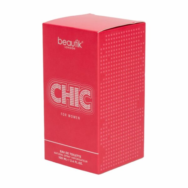 Fragancia Para Dama Chic Women BEAUTÌK LONDON Edt 100 Ml - Imagen 3