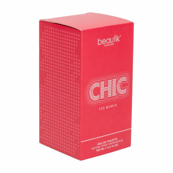 Fragancia Para Dama Chic Women BEAUTÌK LONDON Edt 100 Ml - Imagen 4