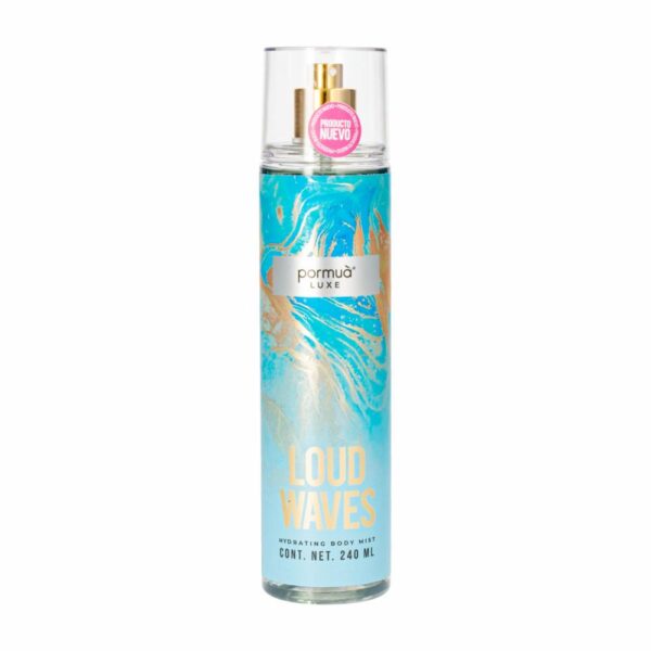 Fragancia Para Dama Loud Waves PORMUA Colonia 240 Ml
