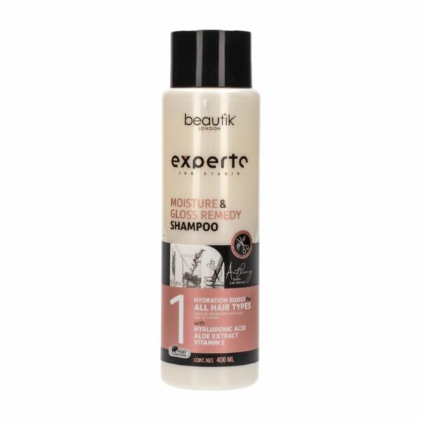 Shampoo Para Cabello Moisture And Gloss Remedy EXPERTO 400 Ml