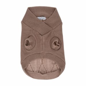 Chaleco Cuello En V Kaki MY STYLE