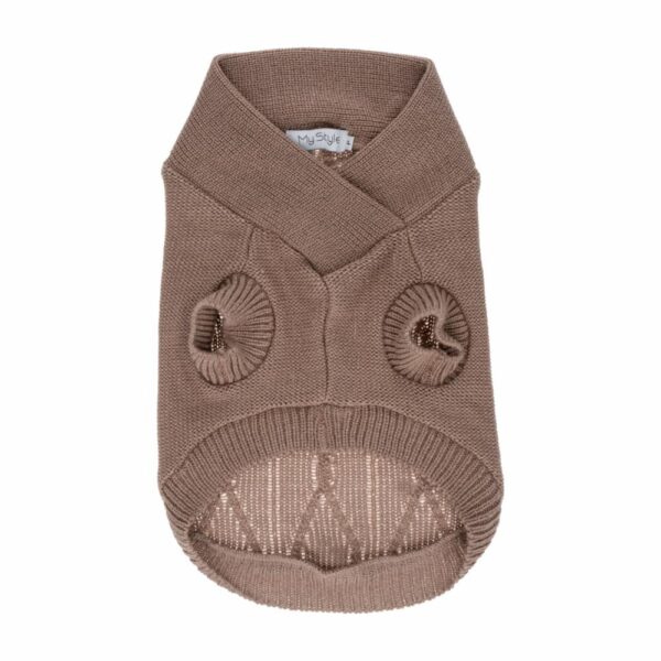 Chaleco Para Mascota Cuello En V Kaki MY STYLE