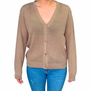 Cuello V Tejido Calado MGX BASIC