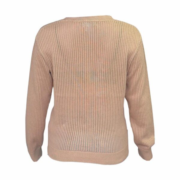 Cuello V Tejido Calado MGX BASIC - Imagen 4