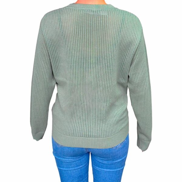 Cuello V Tejido Calado MGX BASIC - Imagen 2