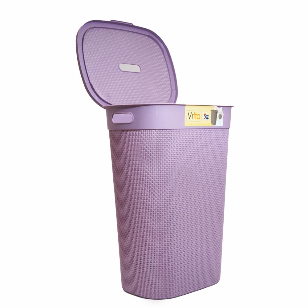Cesto De Ropa Vitta Lila CASA PICA Unidad - Imagen 2