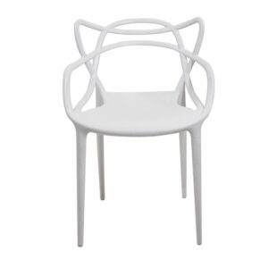 Silla Con Brazos Blanca PICA