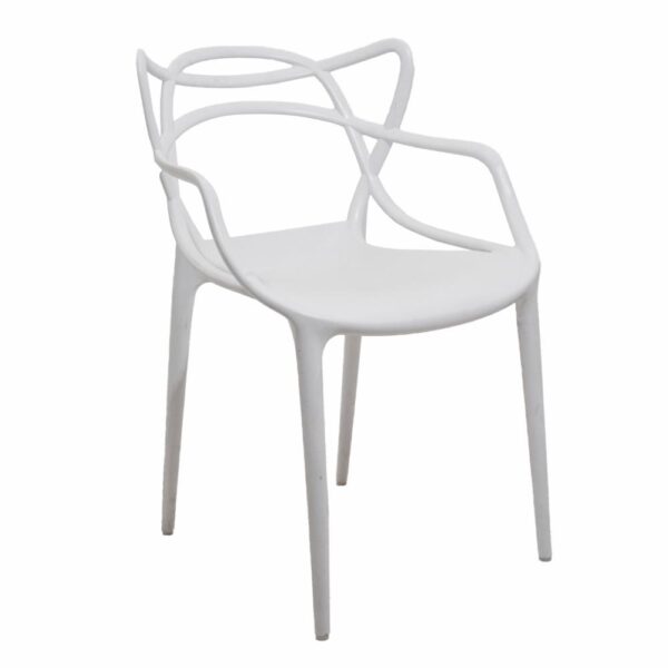 Silla Con Brazos Blanca CASA PICA - Imagen 2