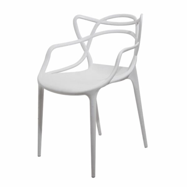 Silla Con Brazos Blanca CASA PICA - Imagen 3