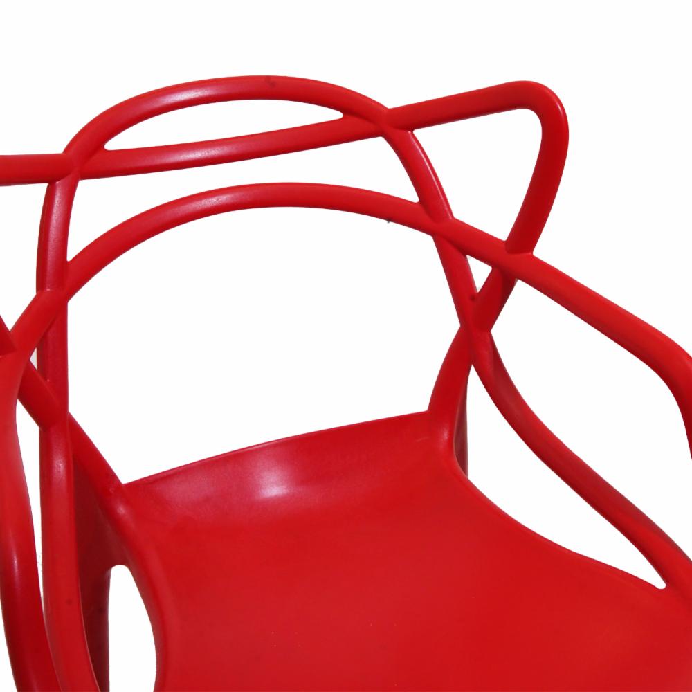 Silla Con Brazos Rojo CASA PICA - Imagen 5
