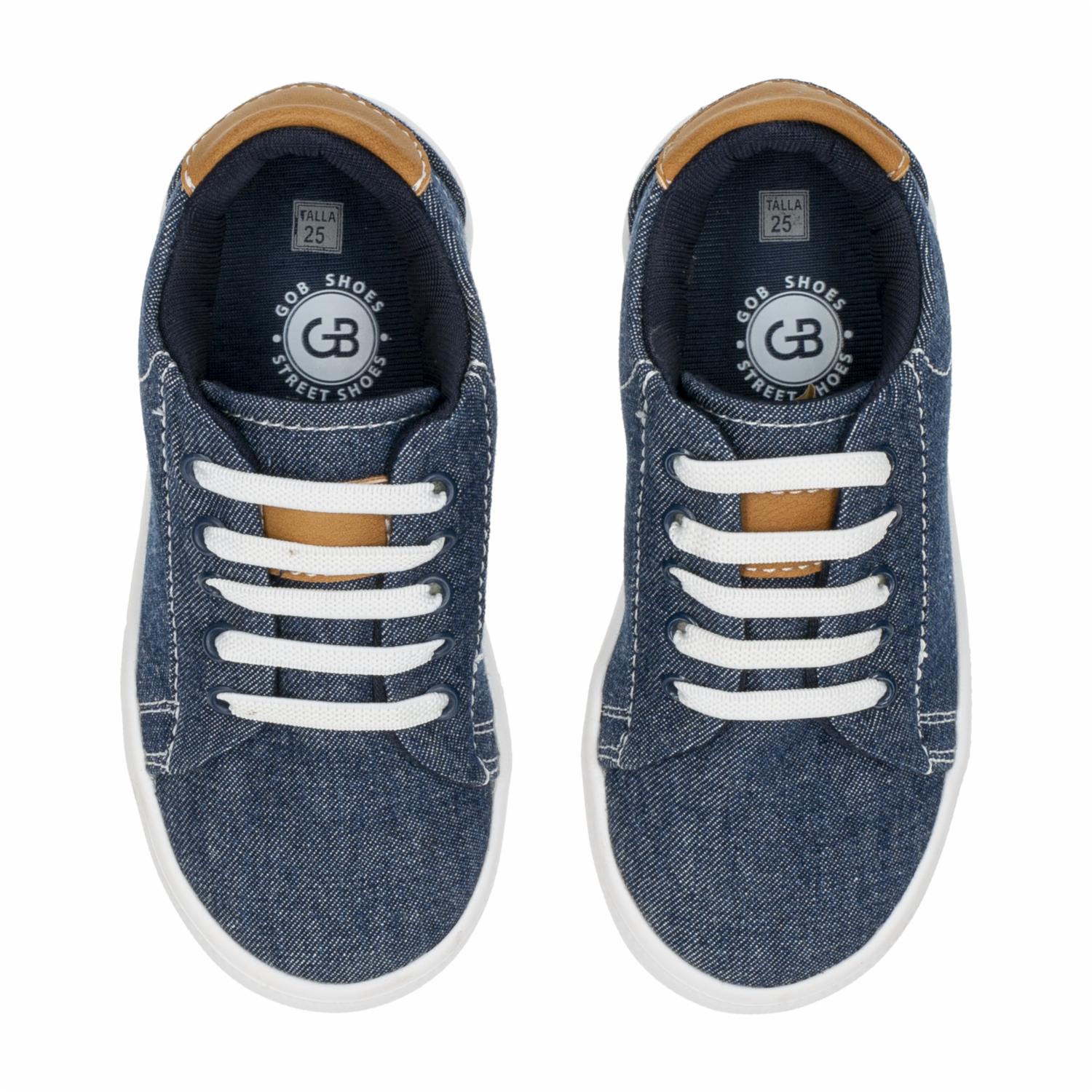 Zapato Urbano Diseño Jean Con Cordón GOB SHOES - Imagen 2