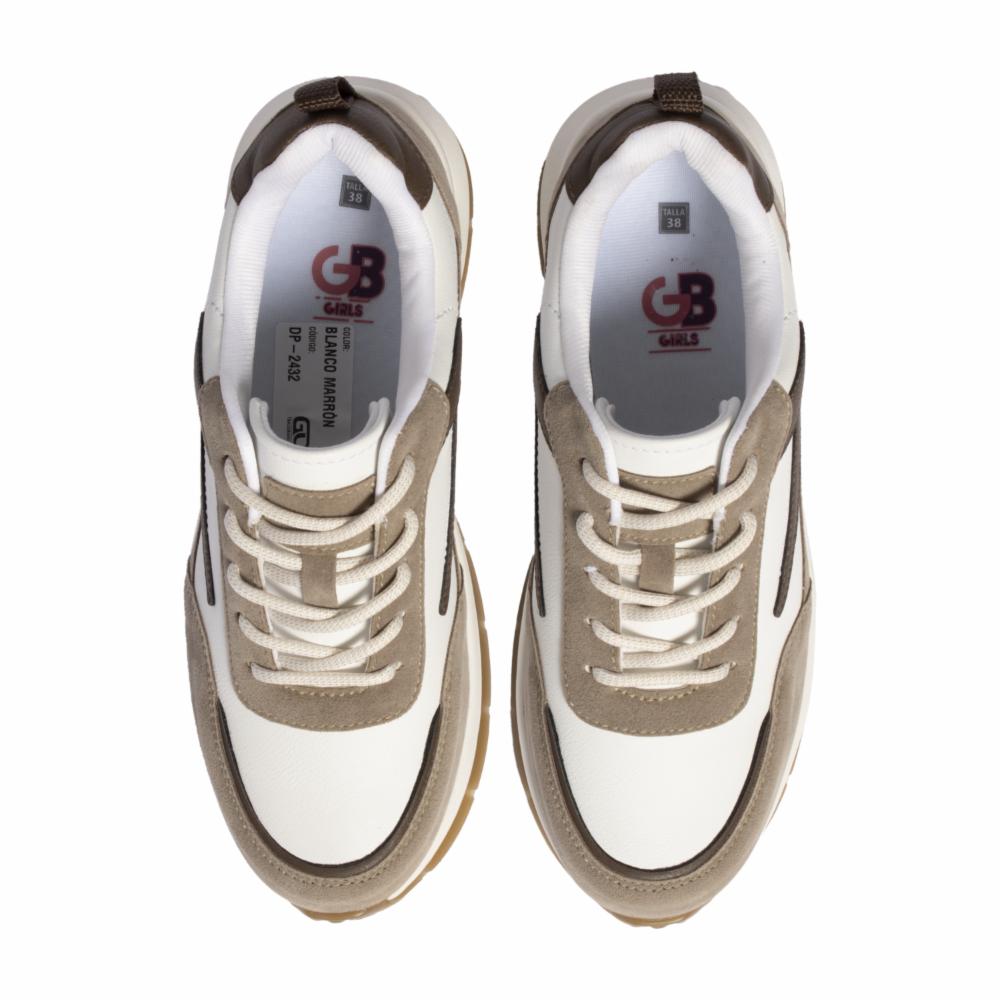 Zapatos Urbano Suela Alta Con Cordón GOB SHOES - Imagen 2